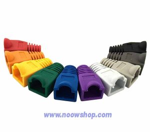 محافظ سوکت RJ45 مدل cat6 بسته 100 عددی