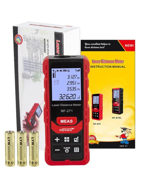 متر لیزری نویافا مدل NOYAFA NF-271 – دقیق و حرفه‌ای تا 50 متر - باگارانتی12ماهه - Image 11