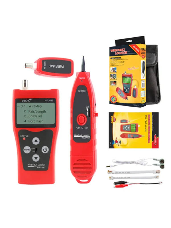 زوج یاب و تستر شبکه دیجیتال نویافا NOYAFA NF-308S | - باگارانتی12ماهه - Image 7