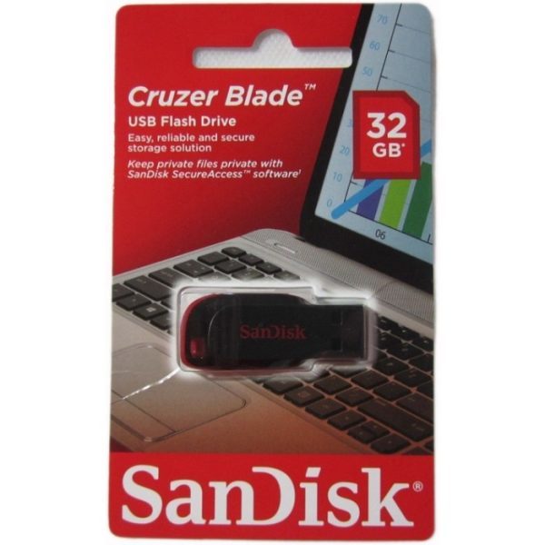 فلش مموری ۱۶ گیگ سن‌دیسک مدل Cruzer Blade - Image 4