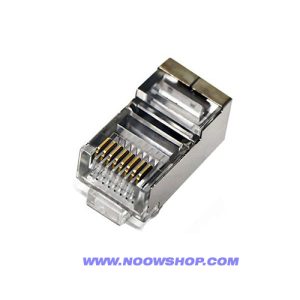 سوکت ته باز میانگذر cat6 sftp - بسته 100 تایی