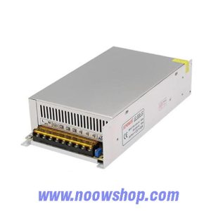 آدابتور صنعتی فلزی 40A 12V فن دار