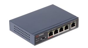 سوئیچ 4 پورت فست اترنت POE هایک‌ویژن مدل DS-3E0105P-E-M-B - Image 2