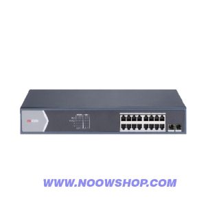 سوئیچ 16 پورت گیگابیت POE هایک‌ویژن مدل DS-3E0518P-E/M