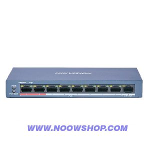 سوئیچ ۸ پورت Fast Ethernet POE هایک‌ویژن – مدل DS-3E0109P-E/M-B