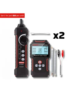 تستر شبکه و ردیاب کابل نویافا NF-8209S با قابلیت PoE و ضد نویز - باگارانتی12ماهه - Image 4