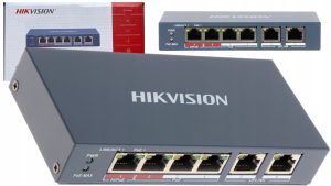 سوئیچ 6 پورت Fast Ethernet POE هایک‌ویژن – مدل DS-3E0106P-E/M - Image 4