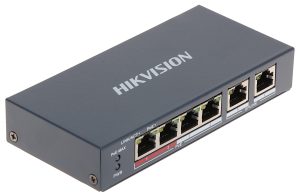 سوئیچ 6 پورت Fast Ethernet POE هایک‌ویژن – مدل DS-3E0106P-E/M - Image 2