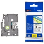 لیبل پرینت 9 میلی‌ متر  سفید TZc-221 | لیبل زن Brother H-110 برچسب اورجینال - Image 3