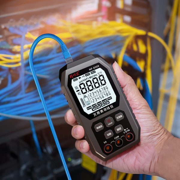 تستر شبکه و ردیاب کابل + مولتی‌متر دیجیتال نویافا NF-8509 - باگارانتی12ماهه - Image 3