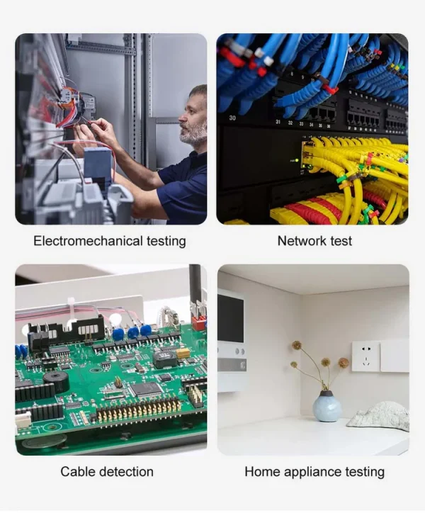 تستر شبکه و ردیاب کابل + مولتی‌متر دیجیتال نویافا NF-8509 - باگارانتی12ماهه - Image 16
