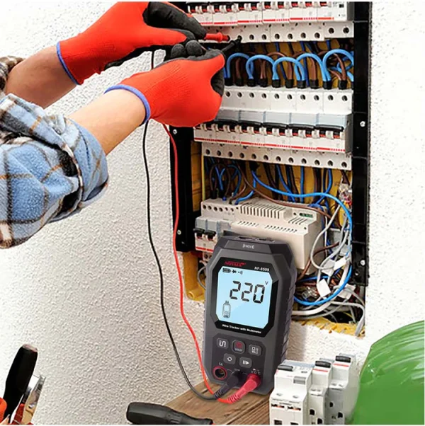 تستر شبکه و ردیاب کابل + مولتی‌متر دیجیتال نویافا NF-8509 - باگارانتی12ماهه - Image 15