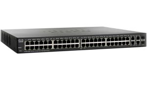 سوییچ شبکه سیسکو - SF300-48P SRW248G4P-K9 48x 10/100 PoE