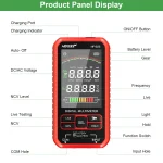 مولتی‌متر دیجیتال نویافا مدل NF-625 – دقیق و با دوام - باگارانتی12ماهه - Image 10