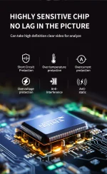 دوربین آندوسکوپی صنعتی نویافا مدل NOYAFA NF-615 – وضوح 1080P، ضدآب، نمایشگر IPS - باگارانتی12ماهه - Image 6