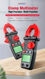 مولتی‌ متر کلمپی AC/DC نویافا مدل NF-6304 – حرفه‌ای و چندکاره - باگارانتی12ماهه