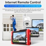 مانیتور ، تستر حرفه‌ای دوربین آی پی و آنالوگ ، کابل شبکه و فیبر نوری VFL/OPM نویافا NF-IPC728HSO – Noyafa Multifunctional CCTV & Network Tester - باگارانتی 12ماهه - Image 12