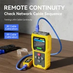 تستر کابل شبکه نویافا مدل NF-8504 با نمایشگر رنگی و قابلیت PoE - باگارانتی12ماهه - Image 4