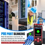 تستر شبکه و فیبر نوری (  VFL / OPM ) 10  کاره نویافا NF-859GT – Noyafa 10-in-1 Ethernet & Fiber Cable Tester - باگارانتی 12 ماهه - Image 9