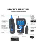 تستر و ردیاب کابل پیشرفته Noyafa NF-8601W – TDR + PoE + Ping - باگارانتی12ماهه - Image 16