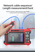 تستر حرفه‌ای فیبر نوری  OTDR و کابل شبکه نویافا مدل NF-9816 | چندمنظوره با OPM 10G و TDR | باگارانتی12ماهه - Image 2
