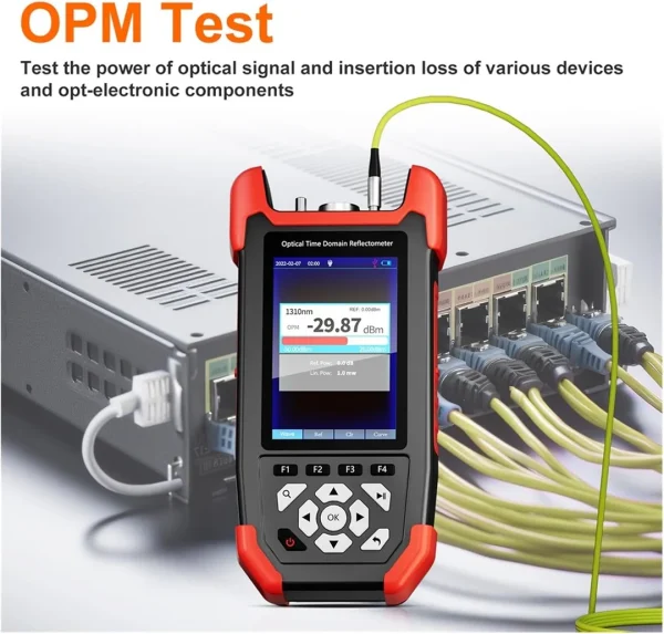 تستر فیبر نوری نویافا مدل NOYAFA NF-981 | OTDR حرفه‌ای با VFL و OPM | باگارانتی12ماهه - Image 11