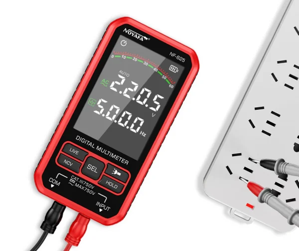 مولتی‌متر دیجیتال نویافا مدل NF-625 – دقیق و با دوام - باگارانتی12ماهه - Image 14