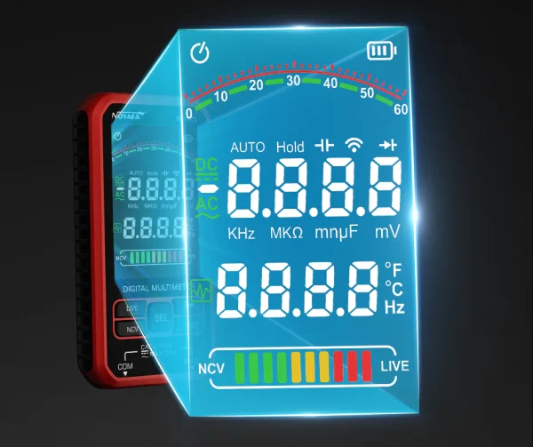 مولتی‌متر دیجیتال نویافا مدل NF-625 – دقیق و با دوام - باگارانتی12ماهه - Image 13