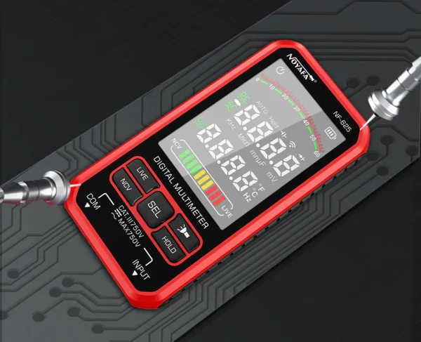 مولتی‌متر دیجیتال نویافا مدل NF-625 – دقیق و با دوام - باگارانتی12ماهه - Image 2