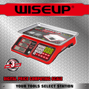 ترازو دیجیتال 40 کیلوگرم محاسبه‌گر قیمت وایزاپ WISEUP مدل 081201 – گارانتی 12 ماهه