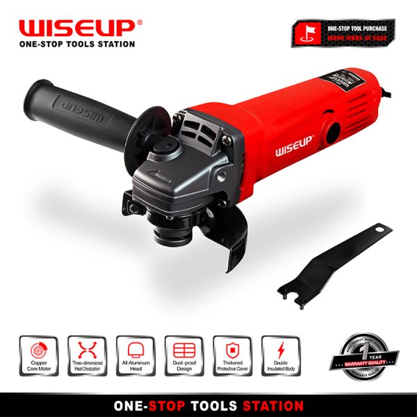 مینی فرز 115 میلی‌متری 720 وات وایزاپ WISEUP مدل 170102 – گارانتی 12 ماهه - Image 2