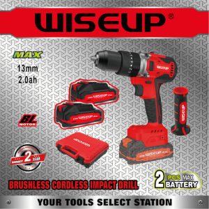 دریل پیچ‌گوشتی شارژی وایزاپ WISEUP مدل 171416D – گارانتی 12 ماه
