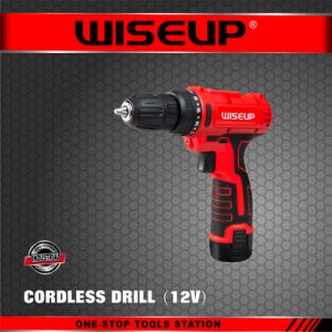WISEUP وایزاپ دریل پیچ‌گوشتی شارژی 12 ولت مدل 171401 | گارانتی 12 ماهه
