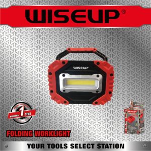 چراغ کار شارژی باطری‌خور نوردهی قوی و قابل حمل وایزاپ WISEUP مدل 200302
