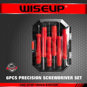 ست 6 عددی پیچ‌گوشتی ساعتی وایزاپ WISEUP کد 090300