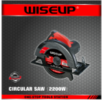 اره بشقابی 230 میلی‌متر گردبر 2200 وات قدرت بالا وایزاپ WISEUP مدل 170304 – گارانتی 12 ماهه