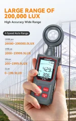 لوکس متر و نورسنج دیجیتال نویافا مدل NF-564 - Image 10