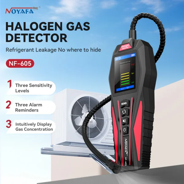 NF-605-main1 نشت یاب گاز کولر گازی نویافا مدل NOYAFA NF-605 s - Image 1