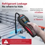 نشت‌ یاب گاز کولر گازی  نویافا مدل NOYAFA NF-605 s - Image 3