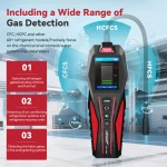 نشت‌ یاب گاز کولر گازی  نویافا مدل NOYAFA NF-605 s - Image 4