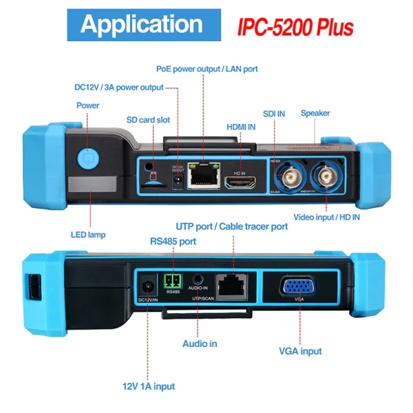 تستر دوربین مداربسته و شبکه نویافا مدل NOYAFA NF-IPC715 - Image 3