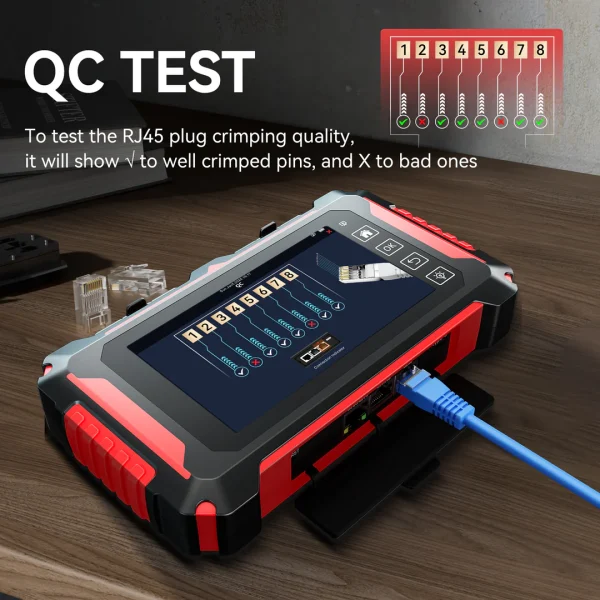 تستر OTDR و شبکه حرفه‌ای نویافا مدل NOYAFA NF-8607 - Image 10