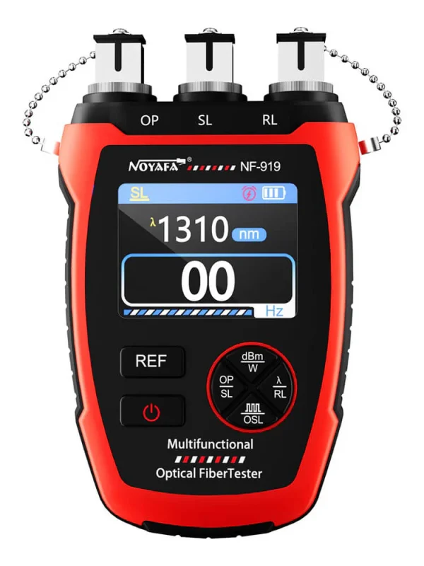NF-919-fiber-optic-tester-product-display تستر فیبر نوری و شبکه نویافا مدل NOYAFA NF-919 - Image 1