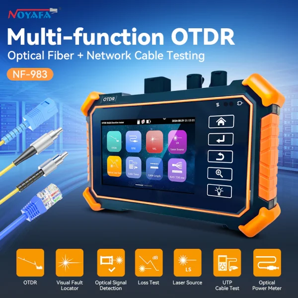تستر فیبر نوری حرفه‌ای نویافا مدل NOYAFA NF-983 Multi-Function OTDR - Image 1