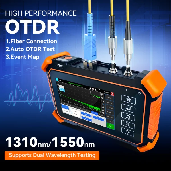 تستر فیبر نوری حرفه‌ای نویافا مدل NOYAFA NF-983 Multi-Function OTDR - Image 3
