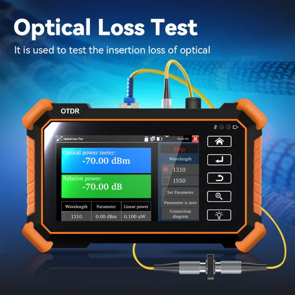 تستر فیبر نوری حرفه‌ای نویافا مدل NOYAFA NF-983 Multi-Function OTDR - Image 6