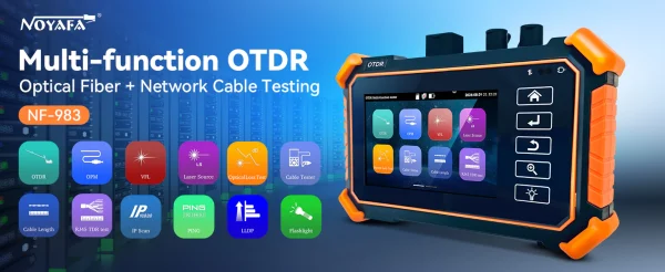 تستر فیبر نوری حرفه‌ای نویافا مدل NOYAFA NF-983 Multi-Function OTDR - Image 8