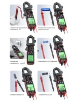 مولتی متر کلمپی دیجیتال نویافا مدل NF-629S - Image 11