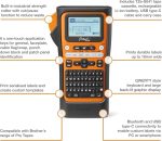 پرینتر لیبل Brother PT-E310BTVP | لیبل زن حرفه‌ای کابل و شبکه - Image 5