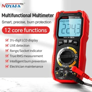 مولتی متر دیجیتال NOYAFA NF-628 | تستر 1000 ولت و 10 آمپر